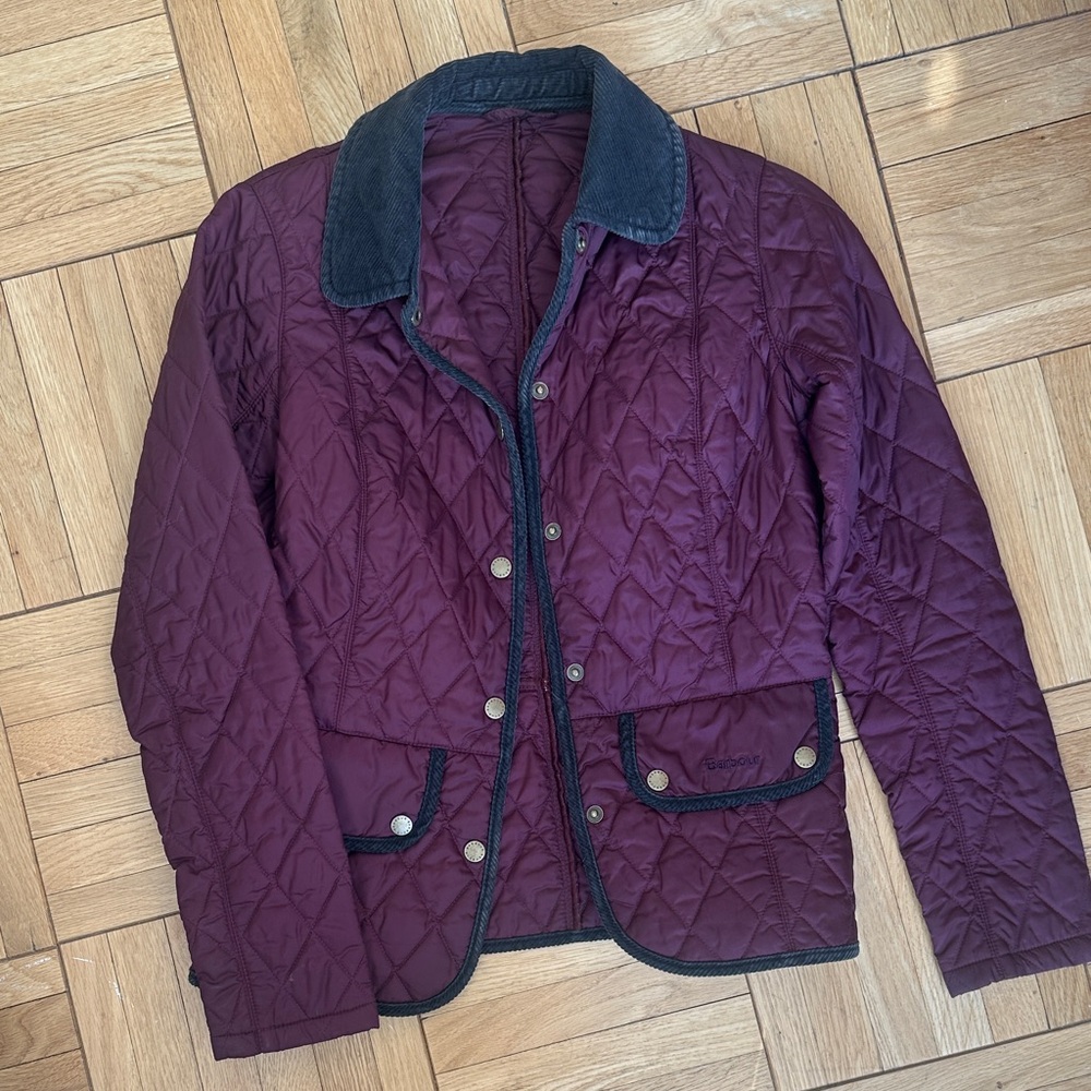 Barbour Women's Quilted Jacket - Burgundy